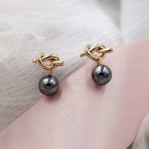 Swarovski pearl earrings new